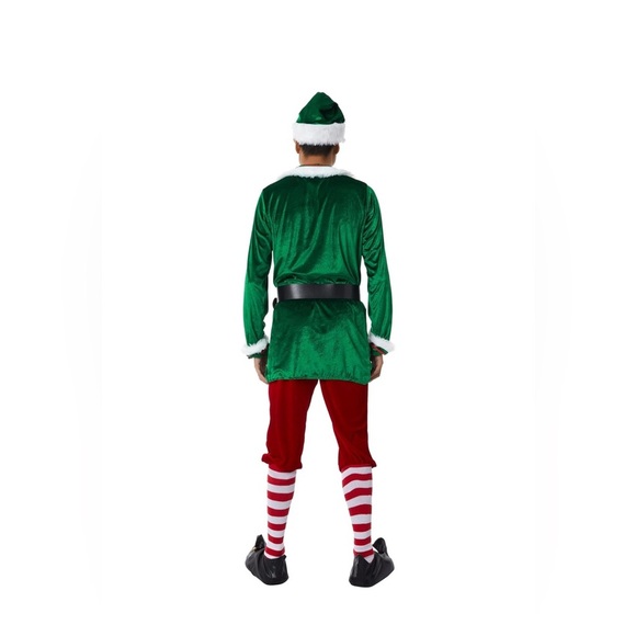 Michellecmm Christmas Santa Elf Costume Set Santa Claus/men size 3XL - Picture 7 of 10